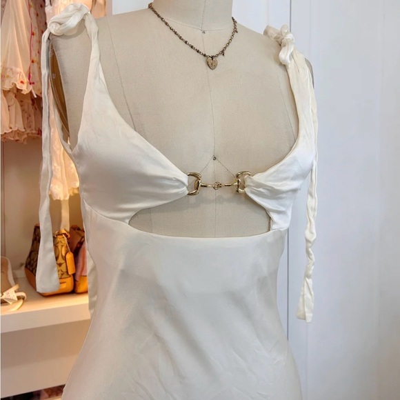 Fait Par Foutch Silk Dress Giselle - Picture 4 of 6